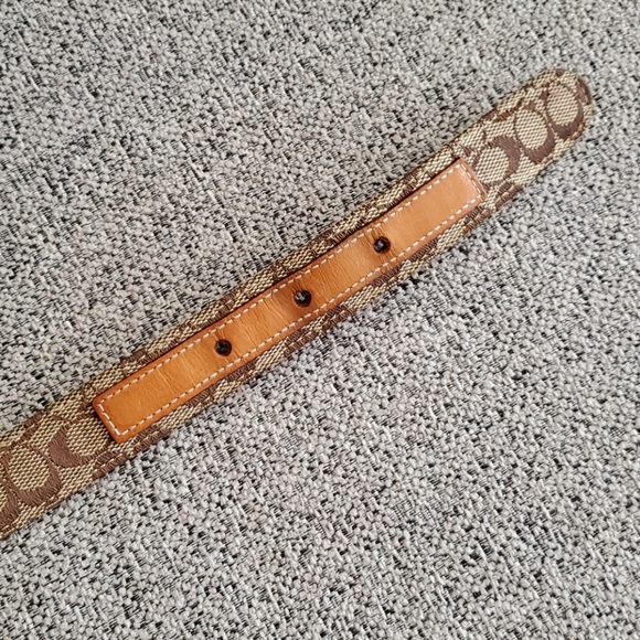Authentic Coach signature belt - Picture 5 of 5